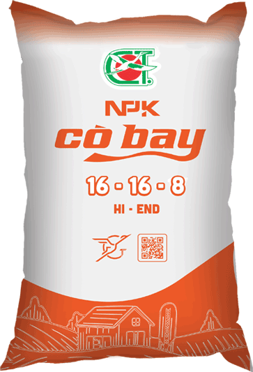 Phân bón NPK 16-16-8 Hi End