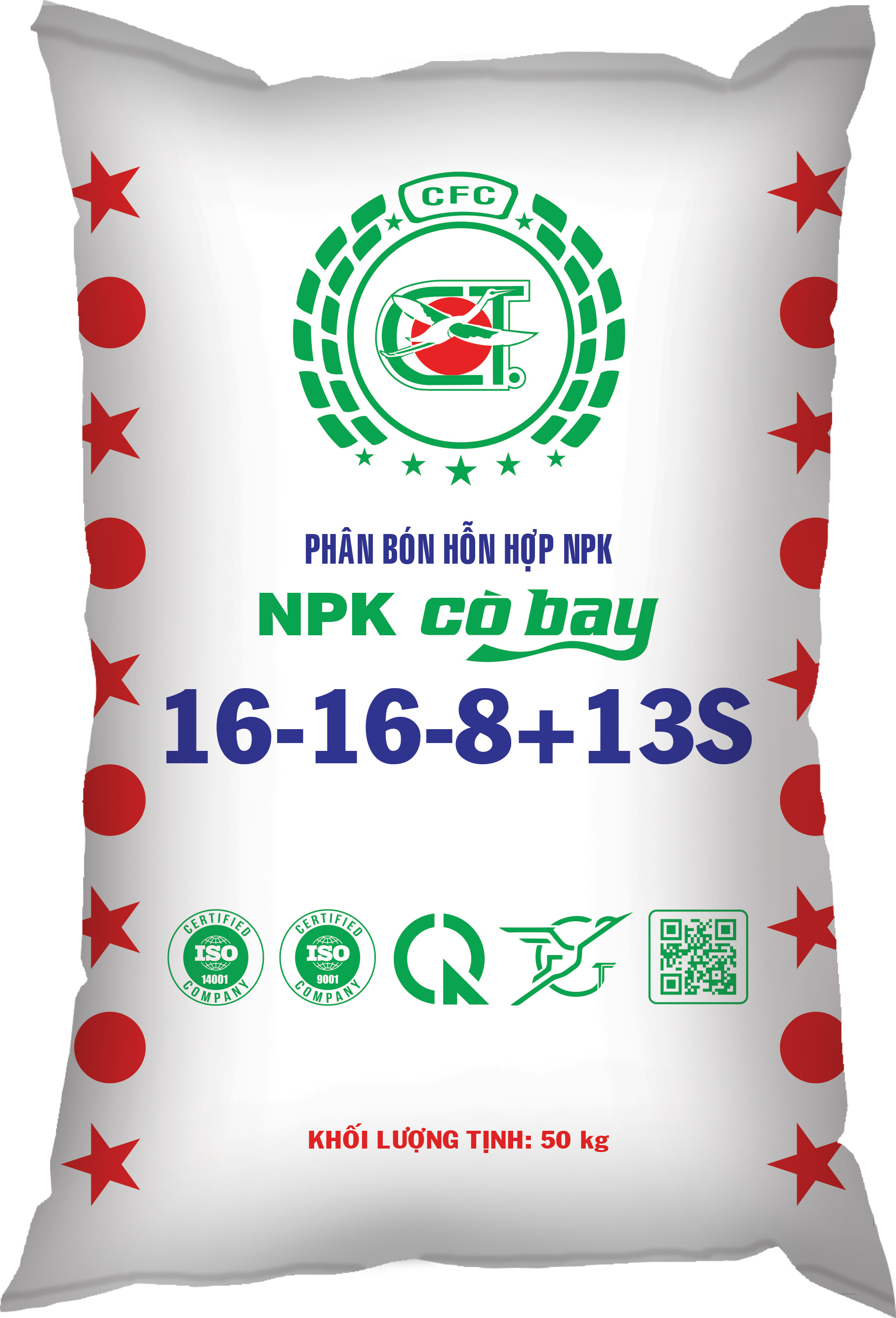 PHÂN BÓN NPK 16-16-8+13S