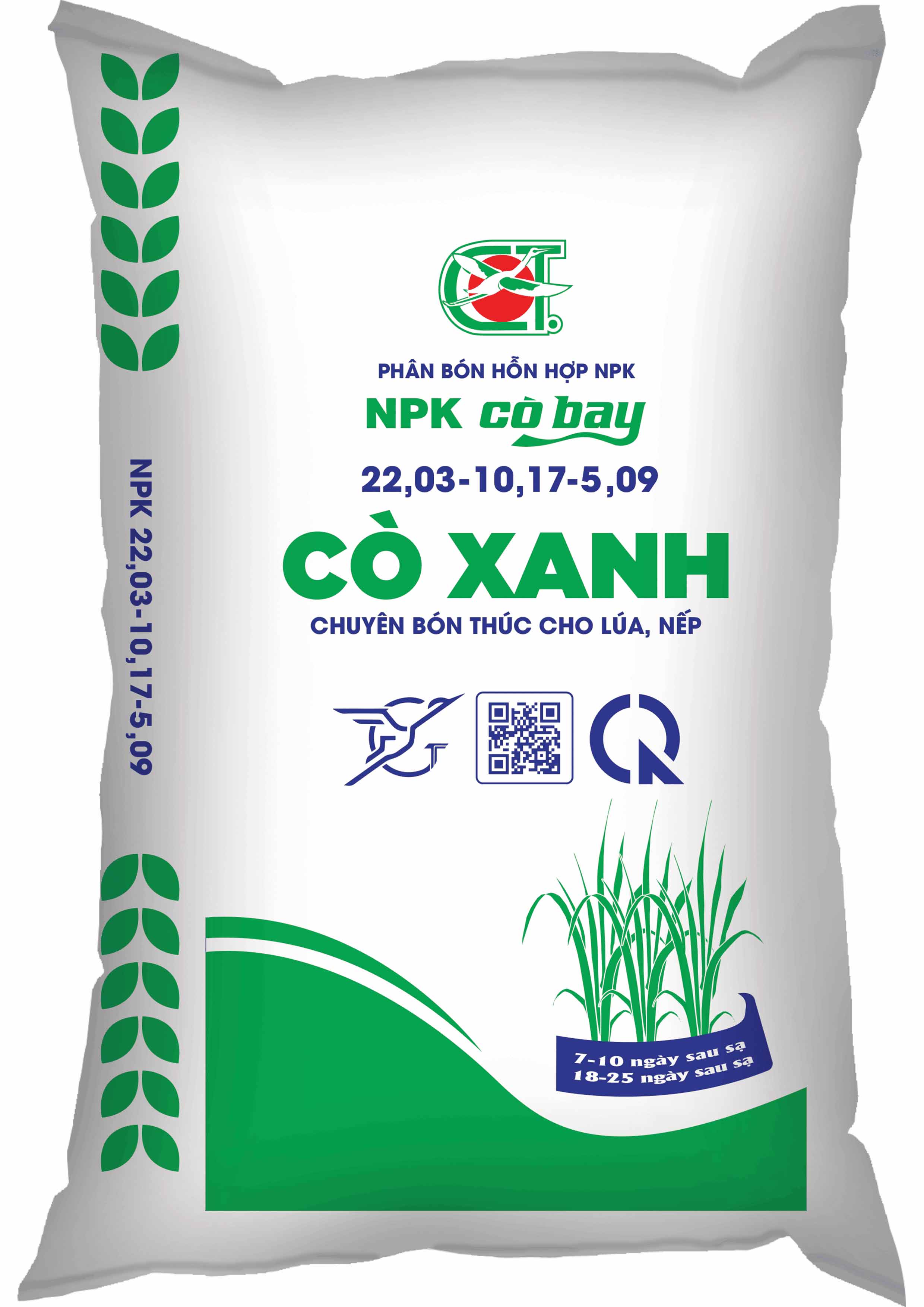 PHÂN BÓN NPK CÒ XANH 22-10-5