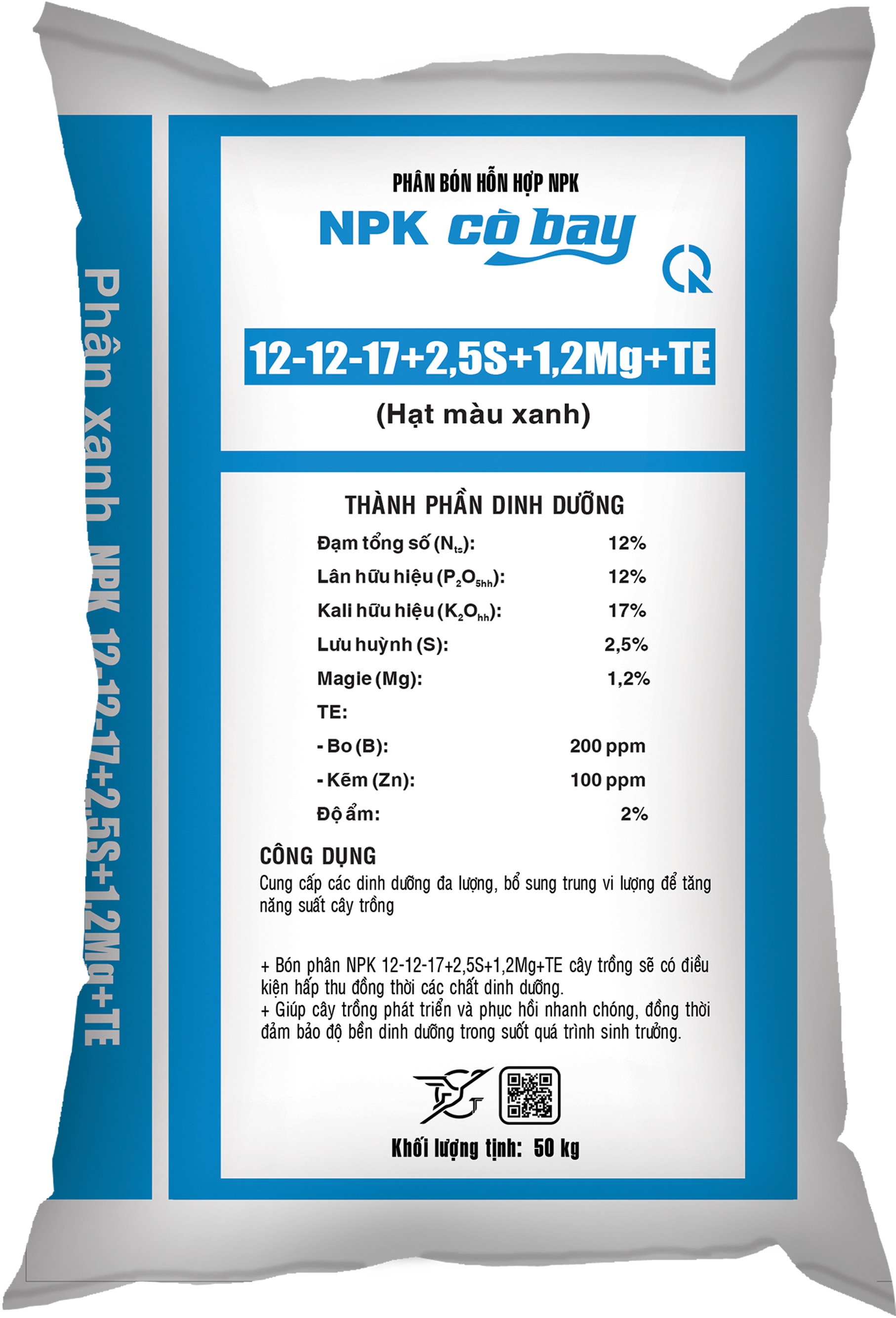 PHÂN BÓN NPK 12-12-17