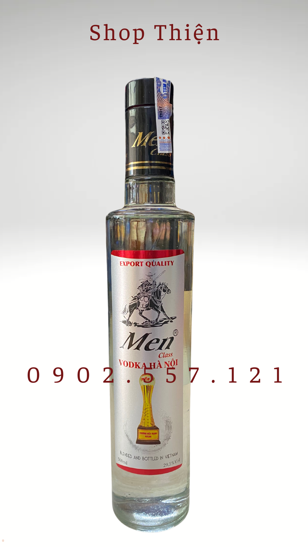 Rượu Vodka Hà Nội MEN CLASS 29.5% 500ml