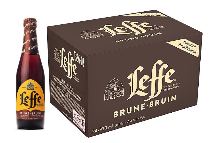 Bia Leffe Nâu chai 330ml