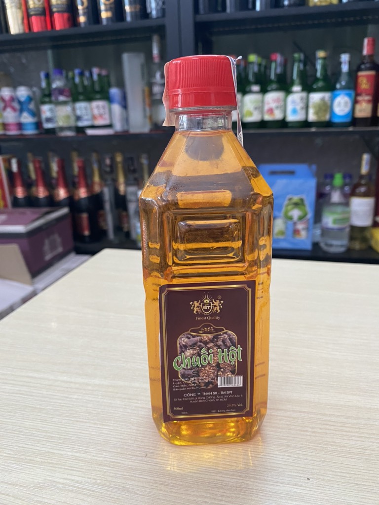 CHUỐI HỘT PET 500ML