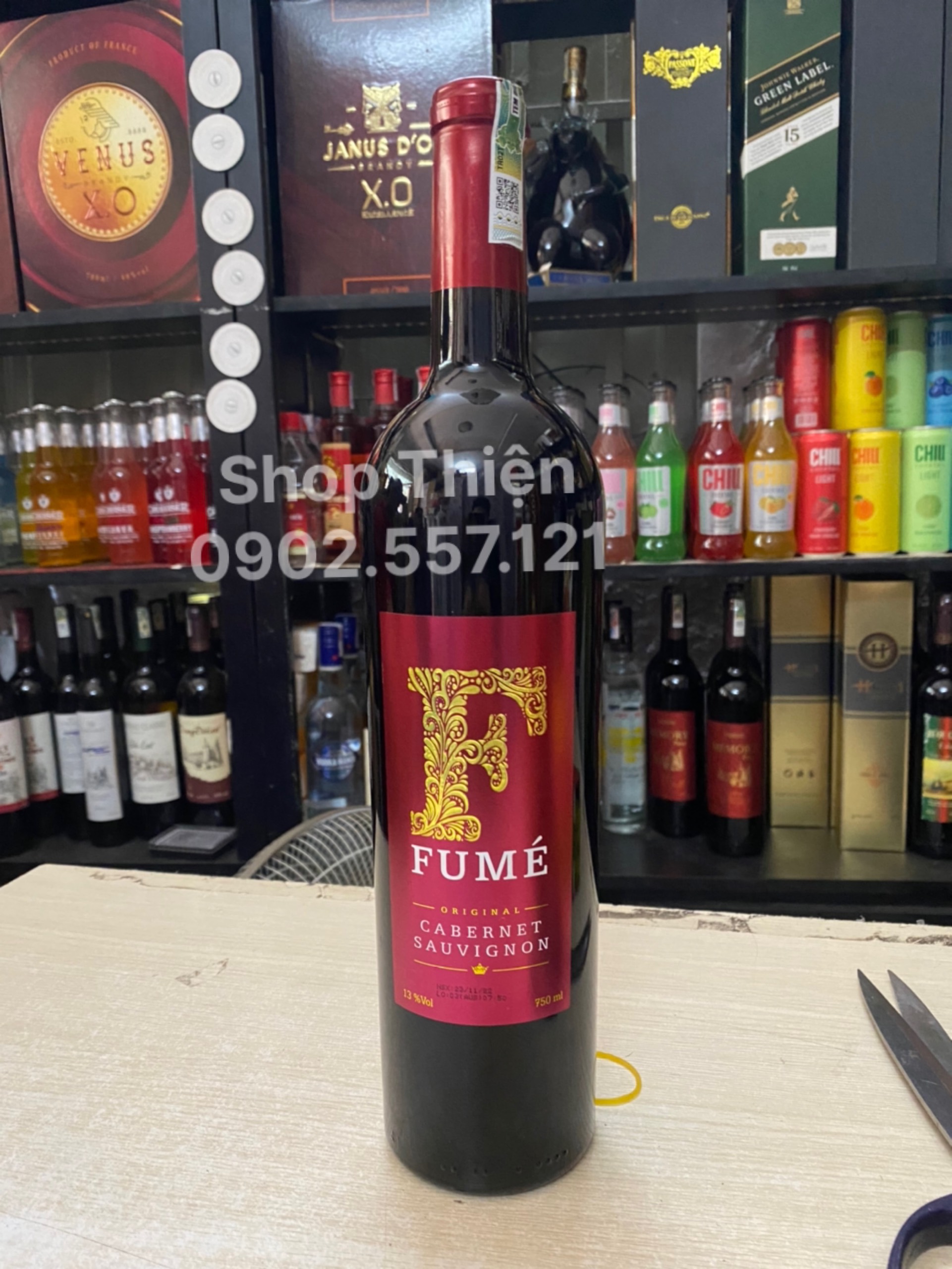 Vang Đỏ Tây Ban Nha FUME 13% 750ml