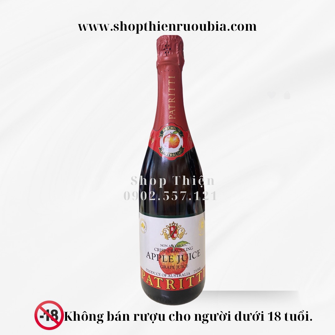 Nước Trái cây Úc PATRITTI 750ml - Vị Táo
