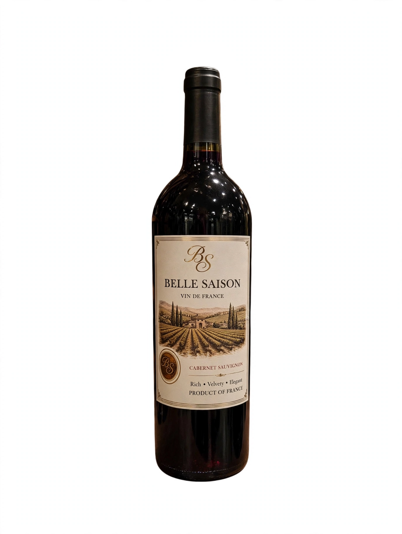 Vang Pháp Belle Saison Cabernet Sauvignon - Vin de France - 13.5% - 750ml
