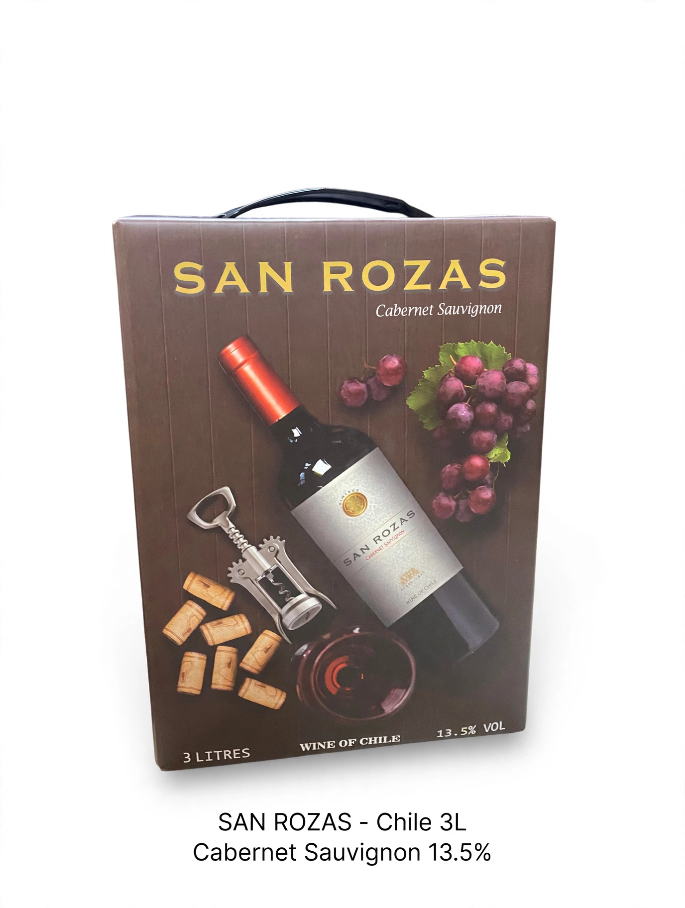 Vang Hộp 3 Lít SAN ROZAS Chile 13.5% Cabernet Sauvignon