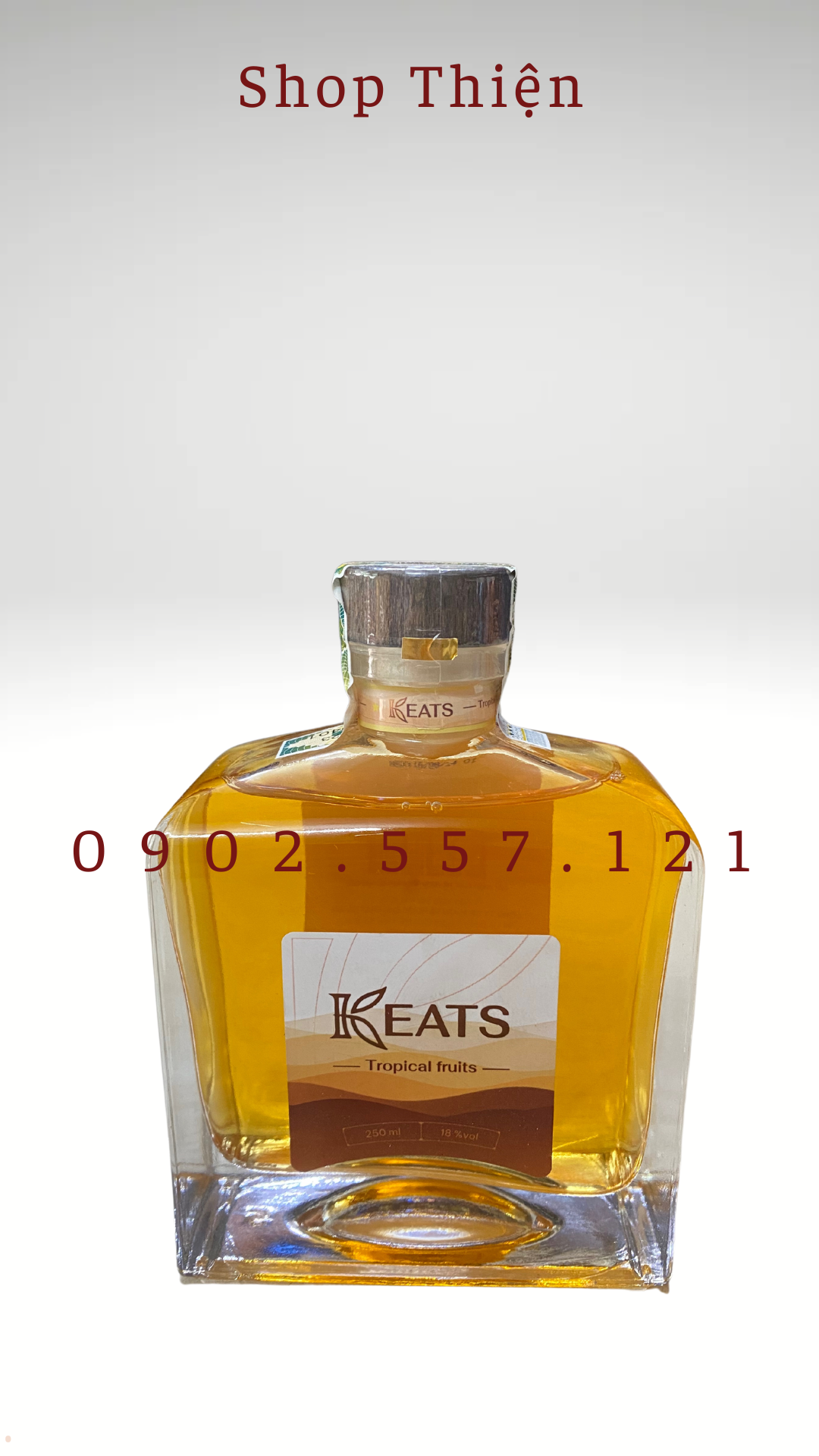 Rượu Trái Cây KEATS Tropical Fruit 18% 250ml