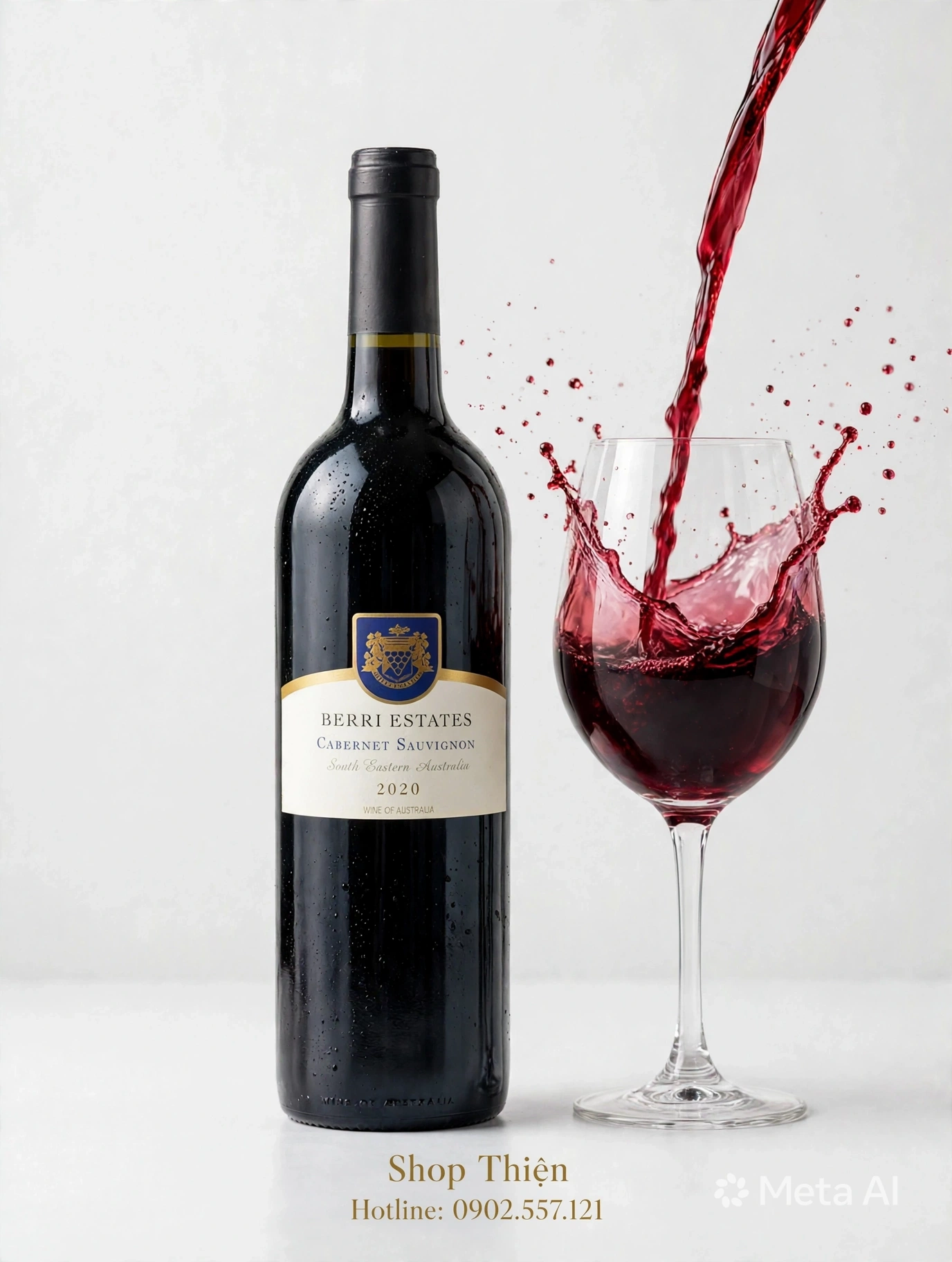 Rượu Vang Đỏ Berri Estates Cabernet Sauvignon 2020 - Úc | Shop Thiện