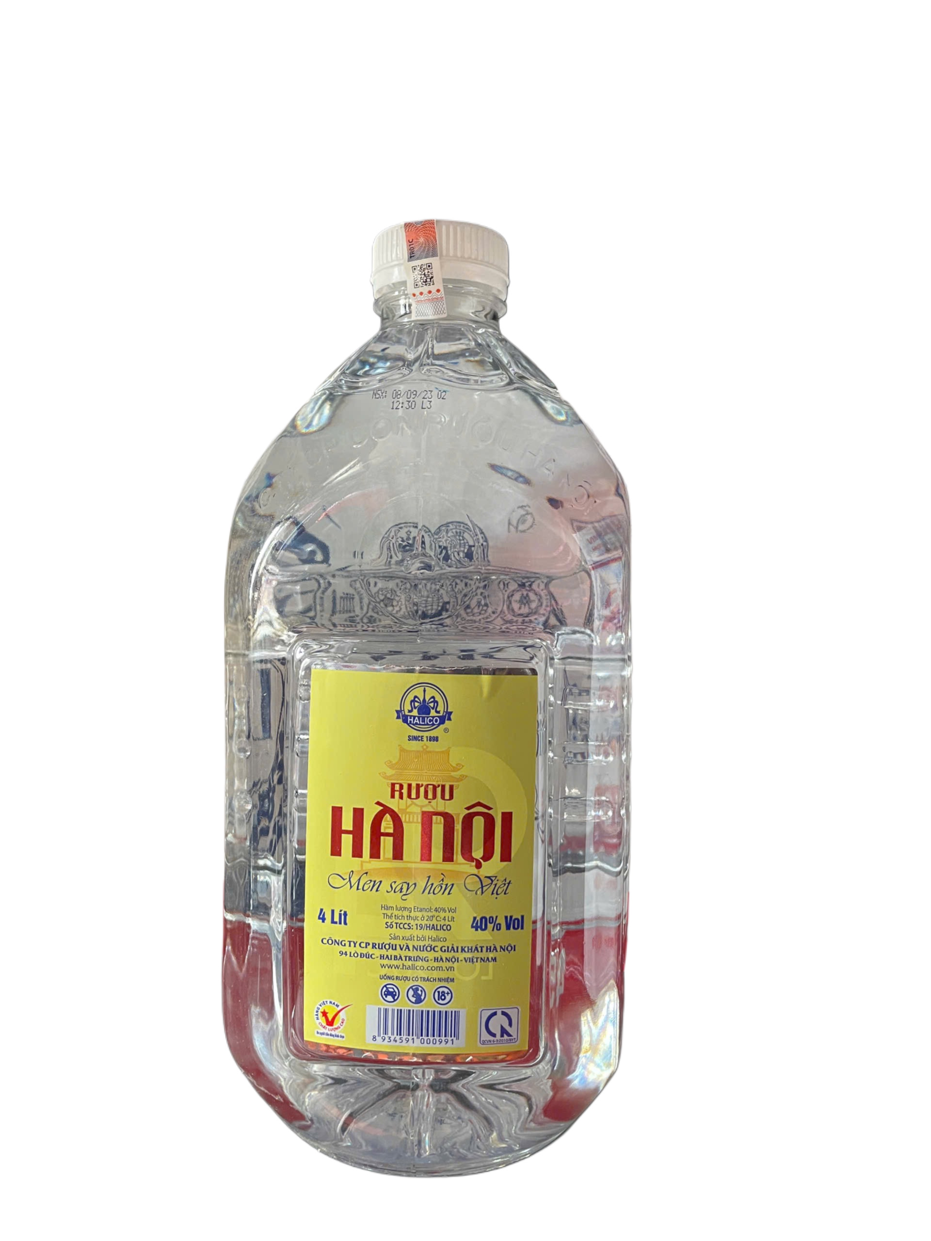 Rượu HÀ NỘI 40% 4 Lít