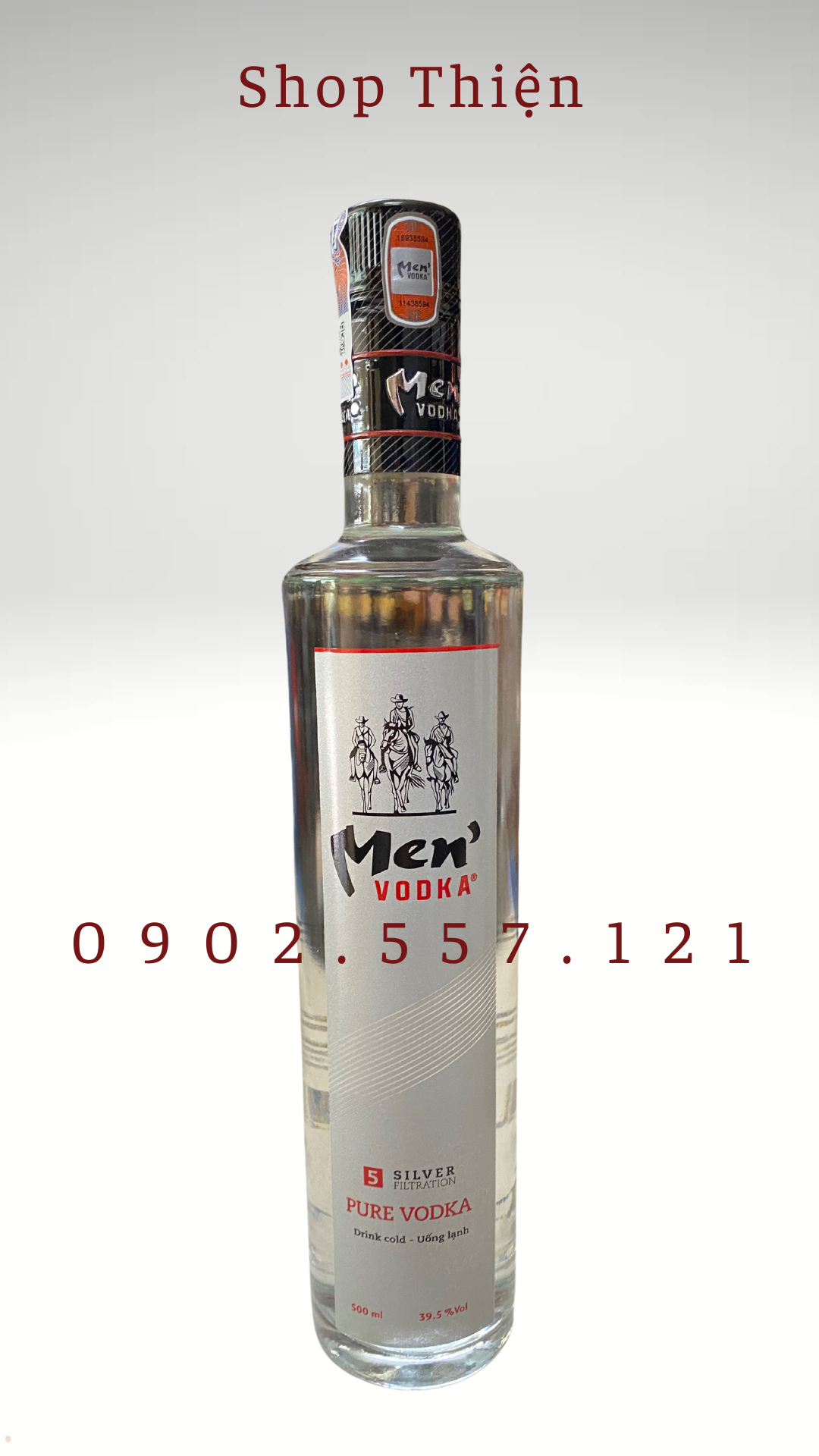 VODKA Men Lớn 39.5% 500ml