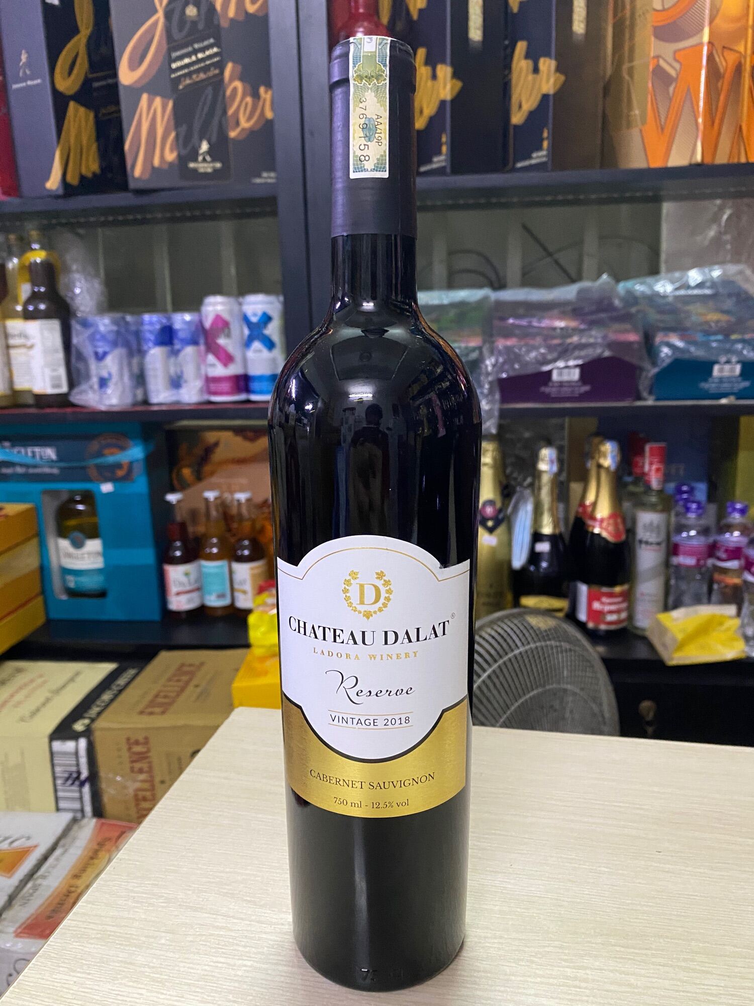 Rượu Vang Đà Lạt Chateau Dalat Reserve Cabernet Sauvignon 12% 750ml