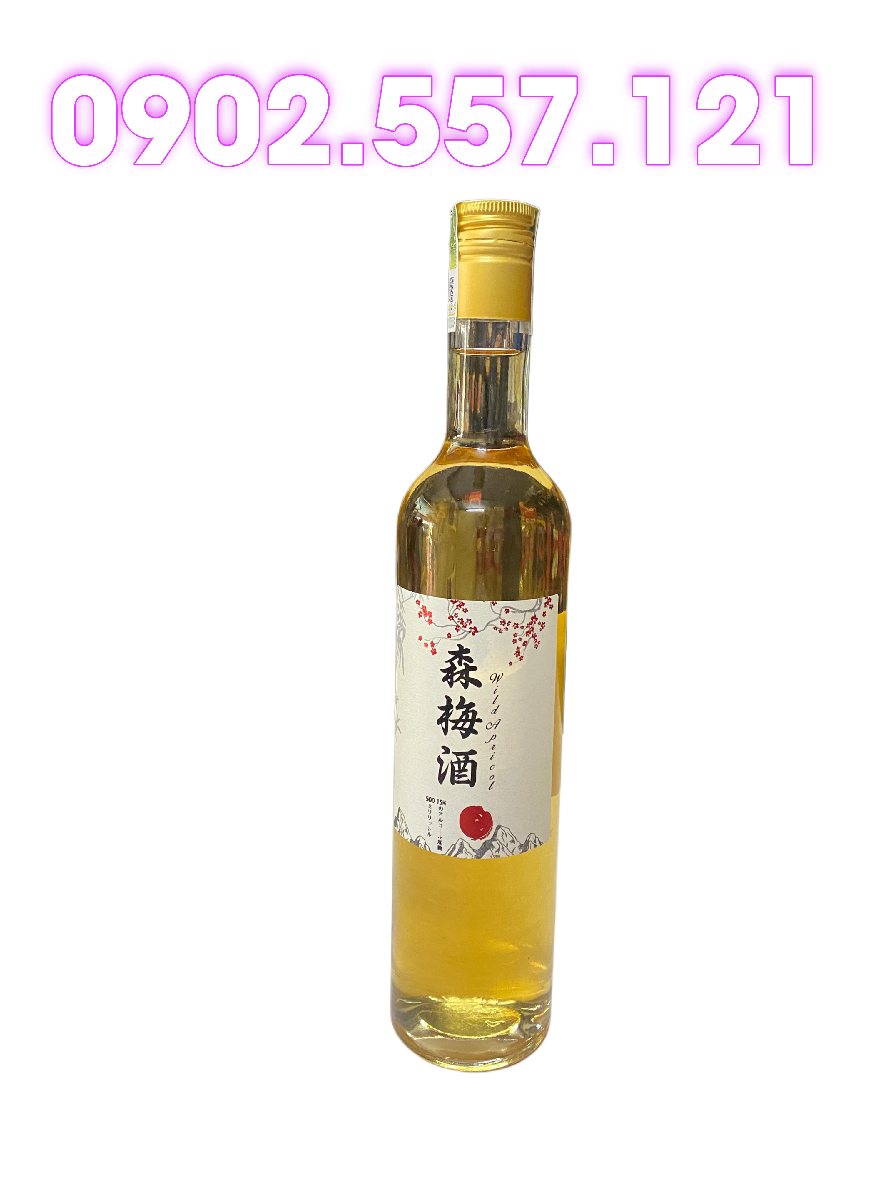 Rươu MƠ Rừng WILD APRICOT 15% 500ml