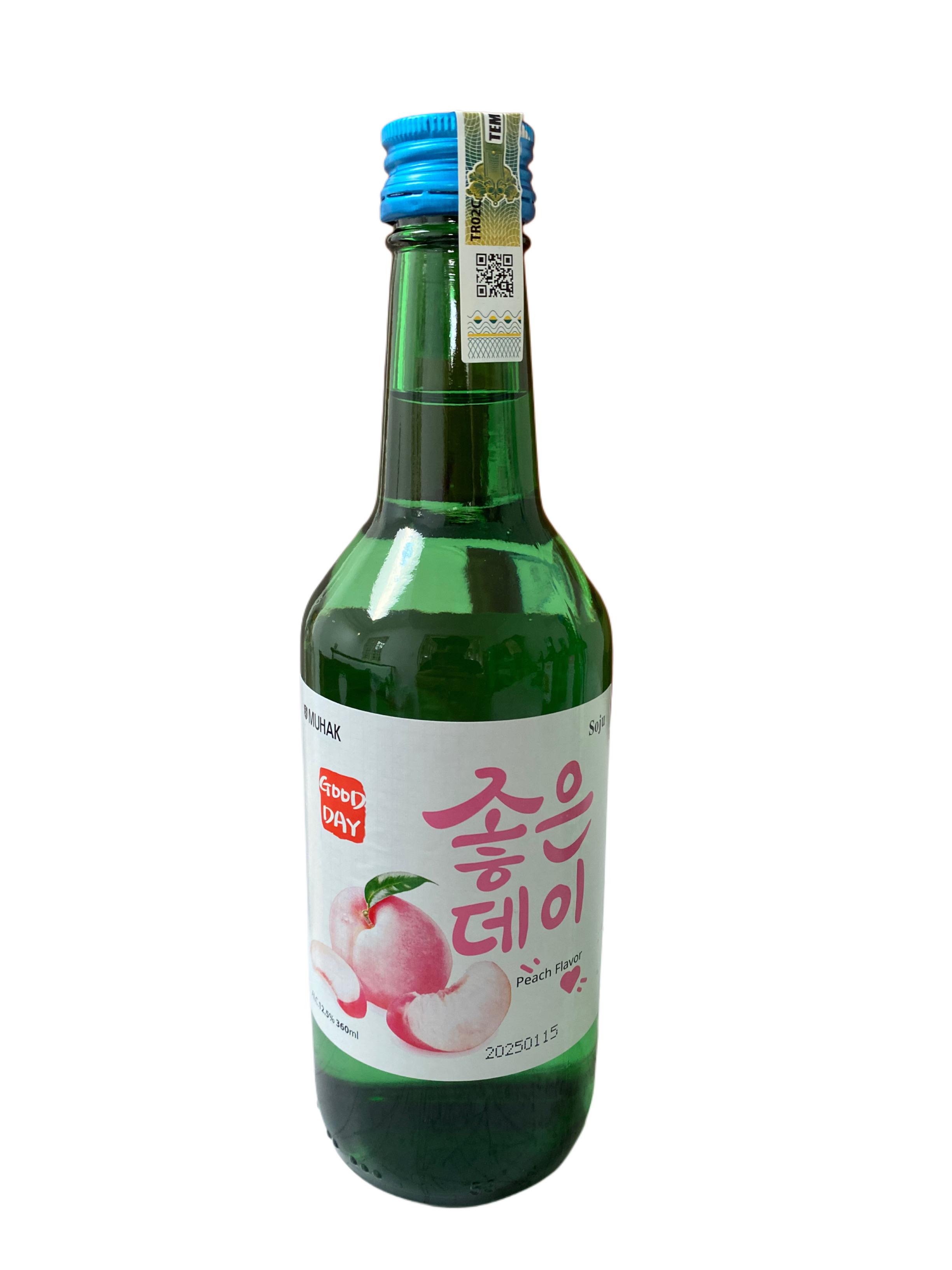 Sô Chu Soju Việt Nam GOOD DAY Peach 12.5% 360ml- Vị Đào