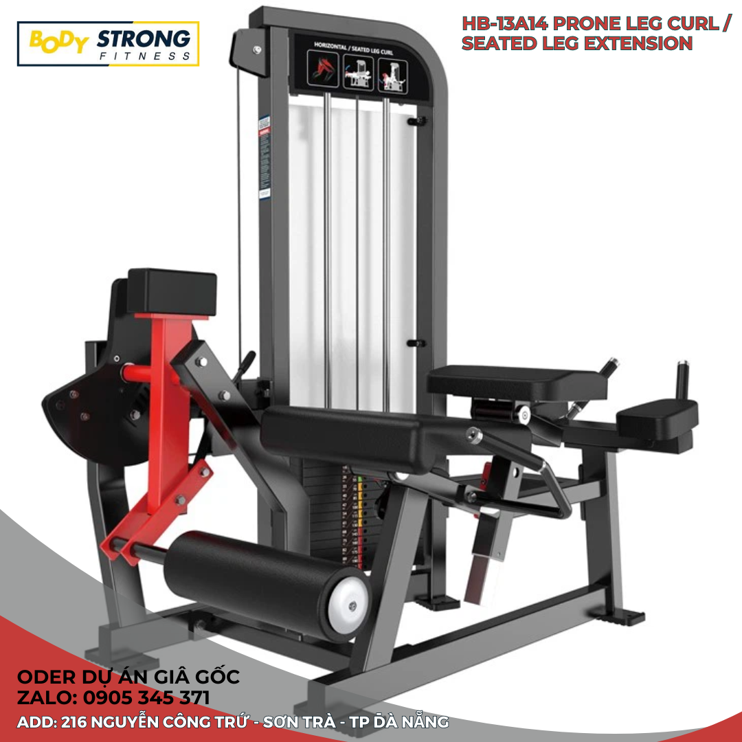Máy prone Máy cuốn đùi sau / Seated Máy duỗi đùi trước BodyStrong HB-13A14