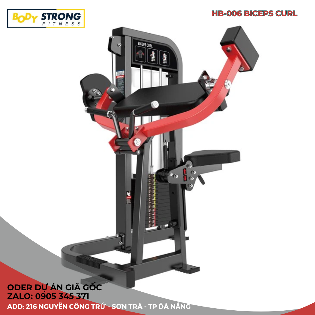 Máy cuốn tay trước BodyStrong HB-006