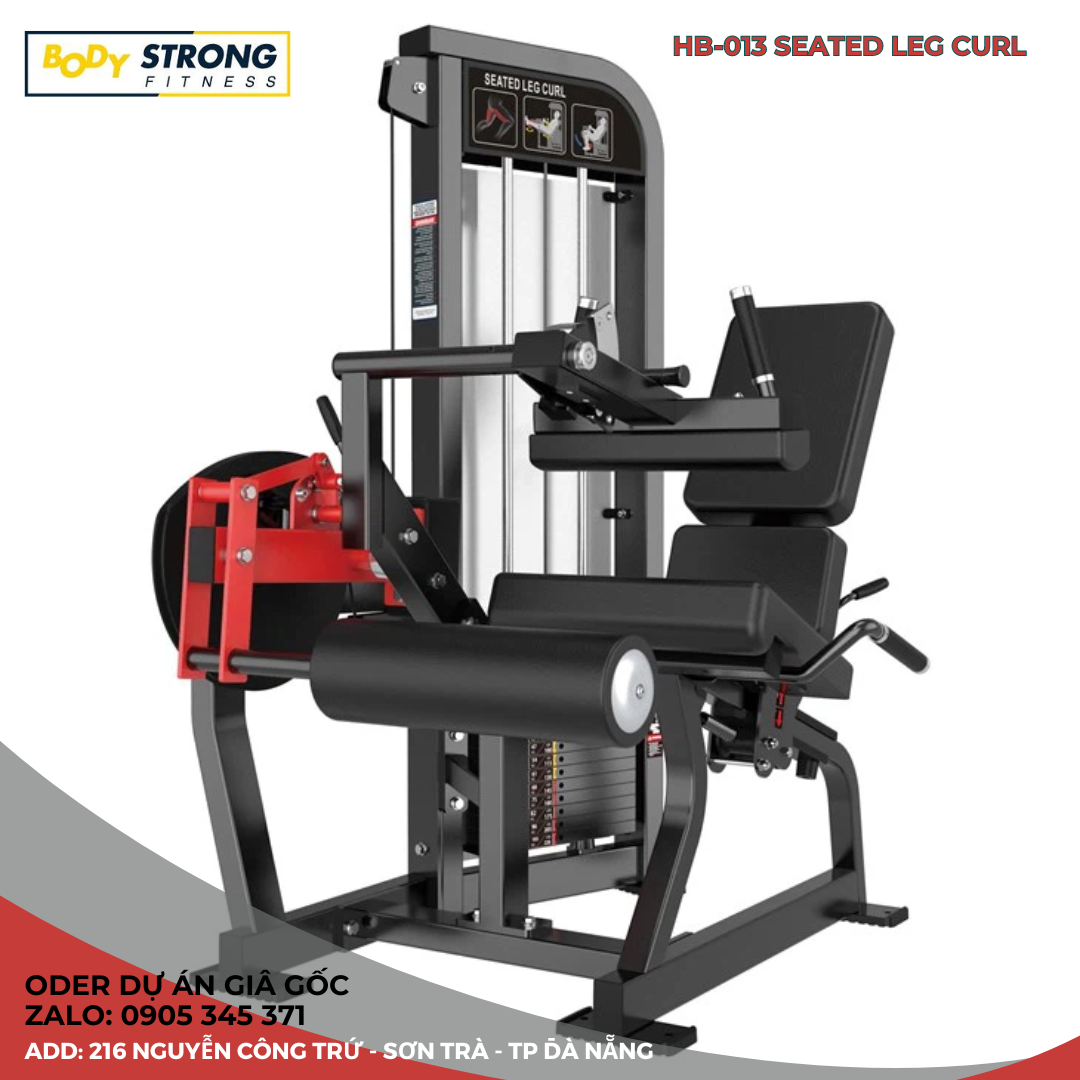 Máy seated Máy cuốn đùi sau BodyStrong HB-013