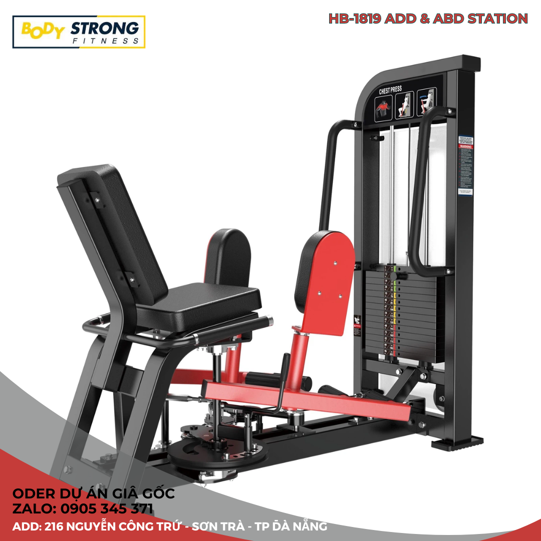 Máy add & Abd Station BodyStrong HB-1819