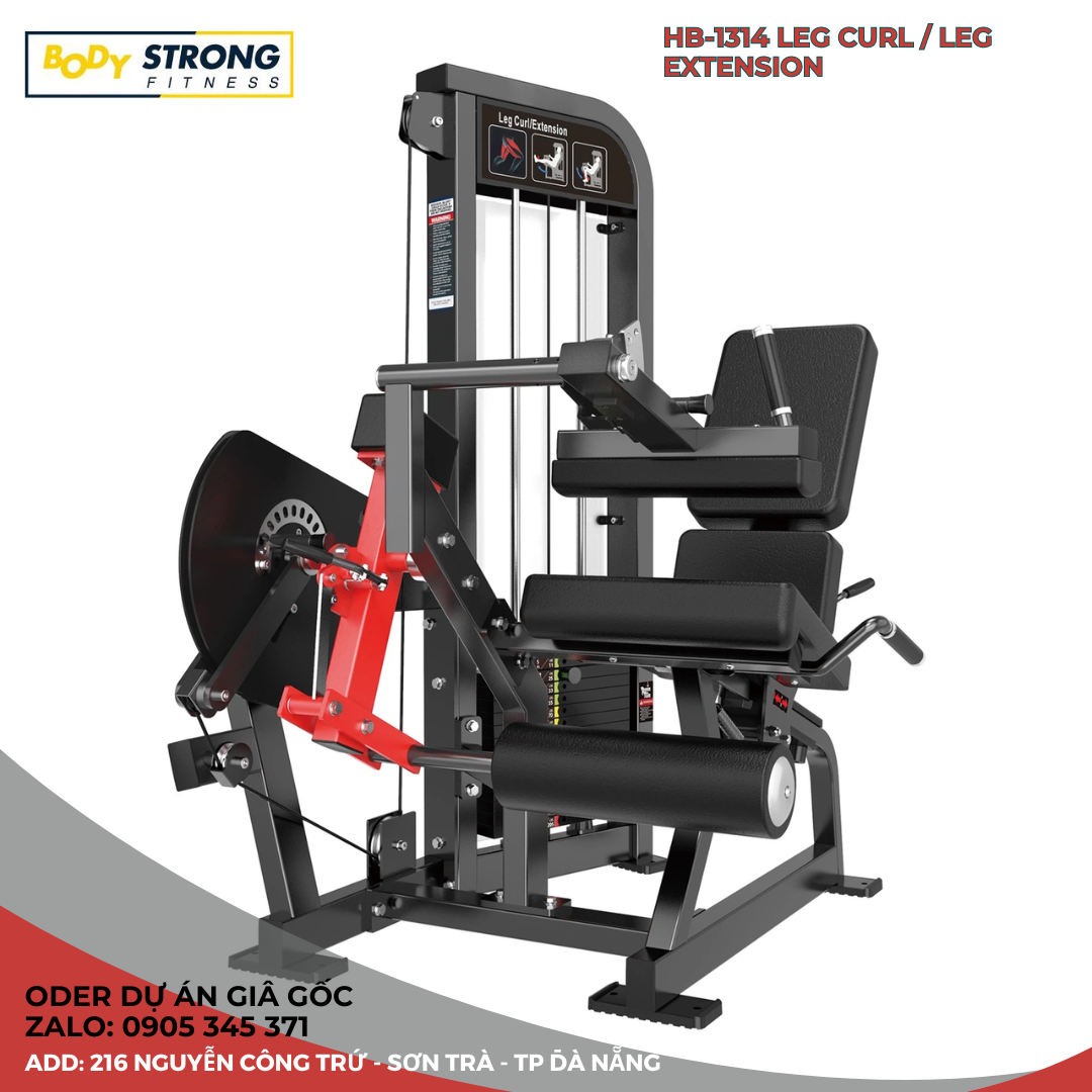 Máy cuốn đùi sau / Máy duỗi đùi trước BodyStrong HB-1314