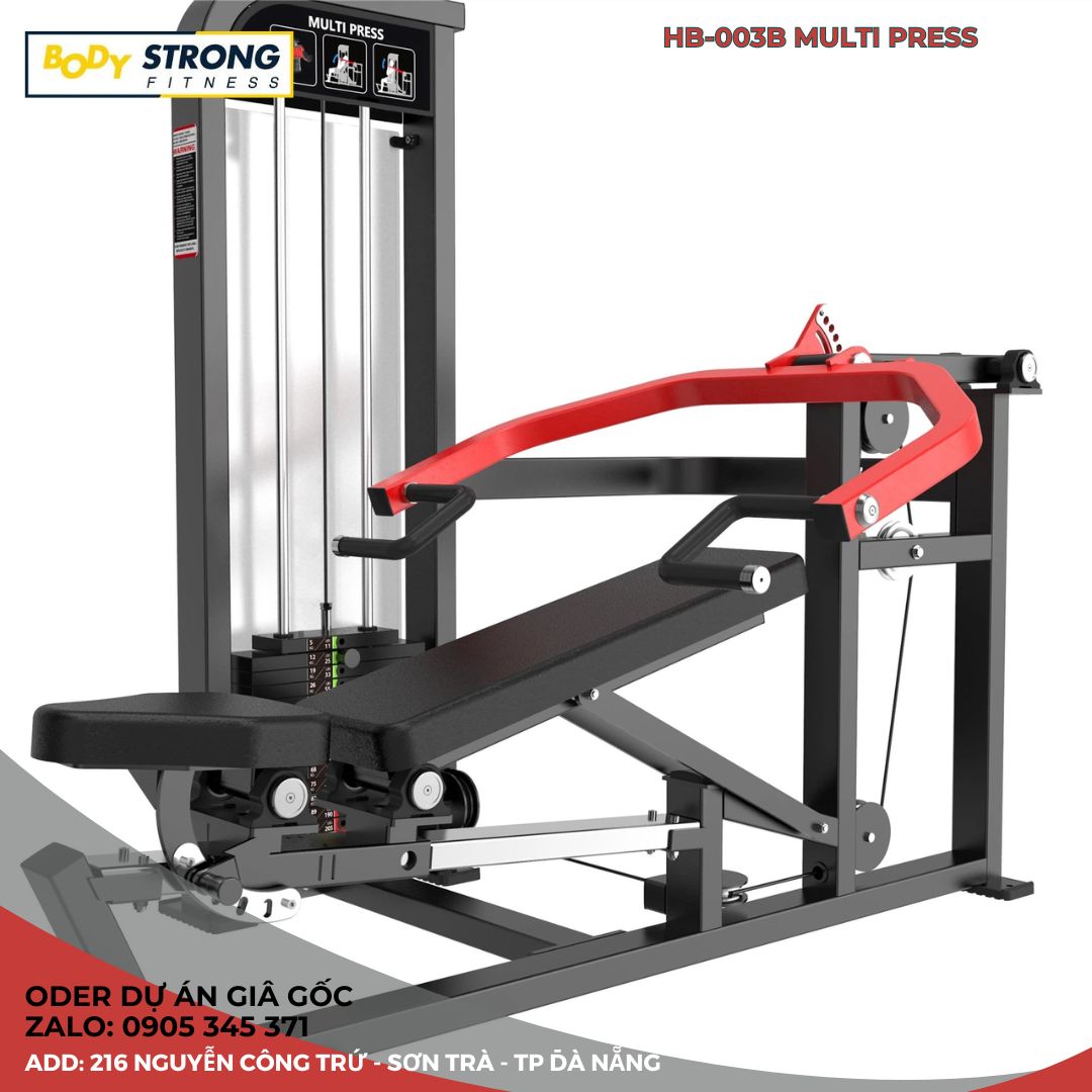 Máy đẩy đa năng BodyStrong HB-003B