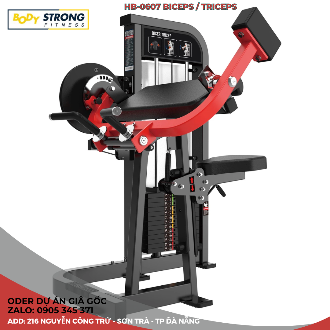 Máy biceps / Triceps BodyStrong HB-0607