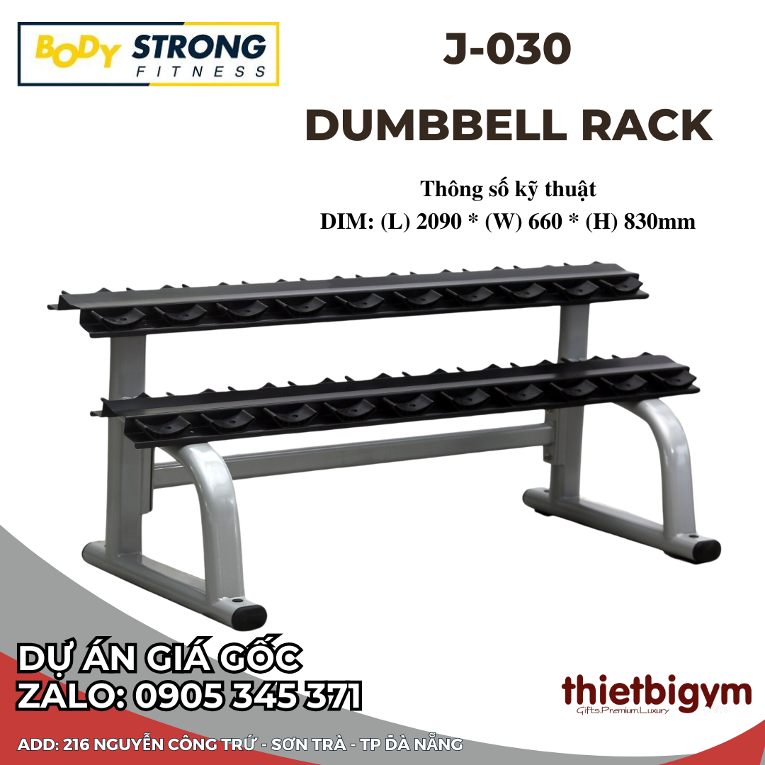 Giá để tạ tay BodyStrong J-030