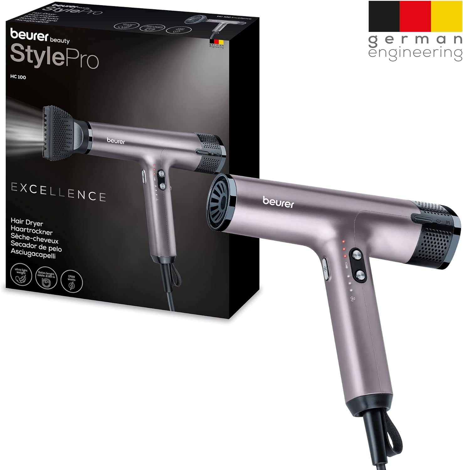 Máy sấy tóc BEURER HC 100