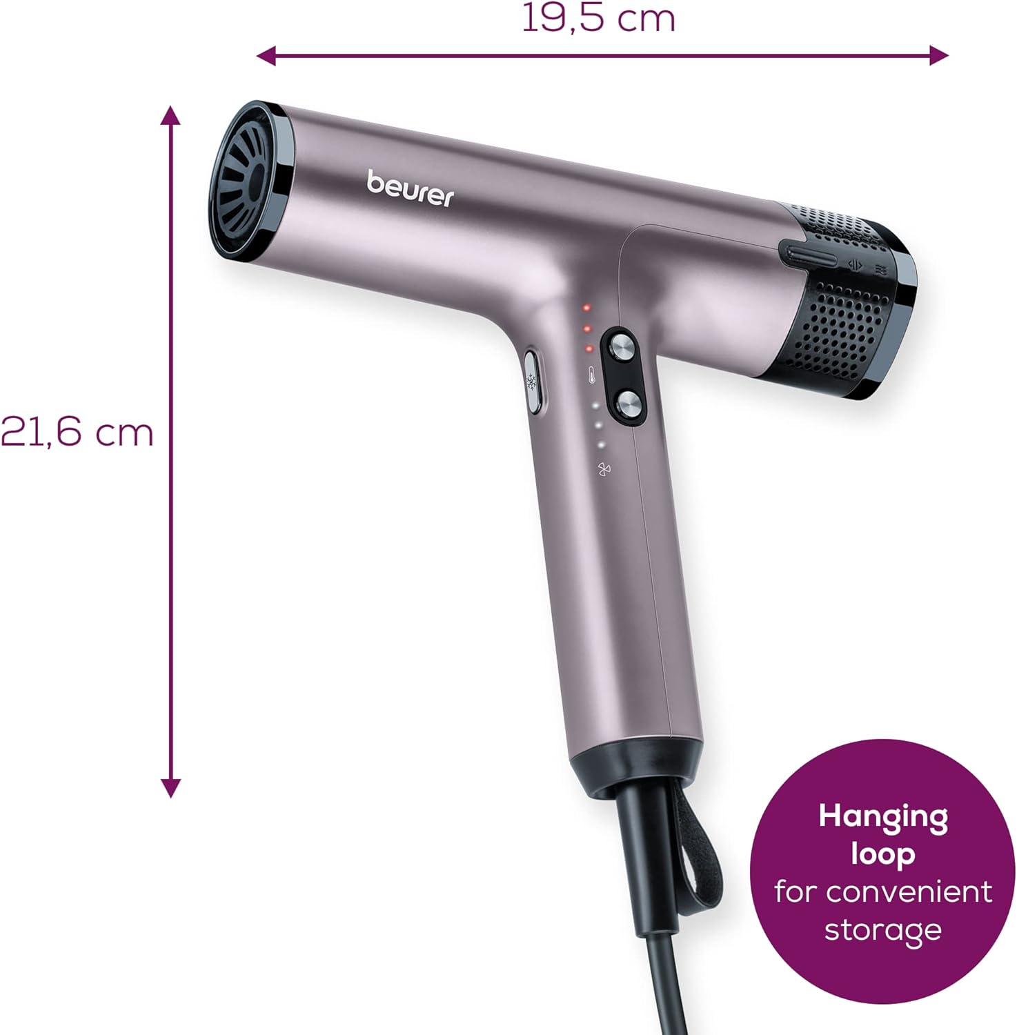 Máy sấy tóc BEURER HC 100