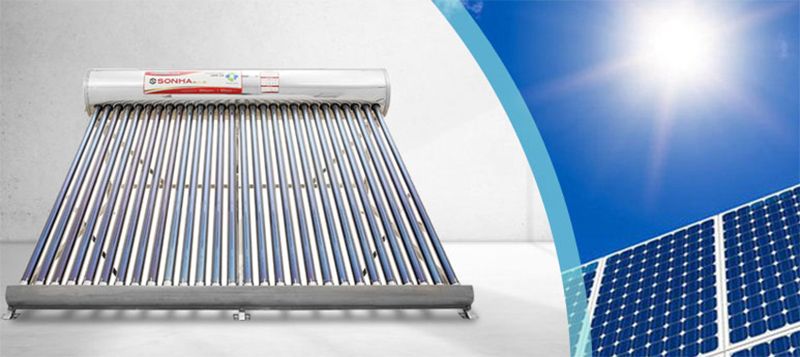 Bình nóng lạnh sử dụng năng lượng mặt trời