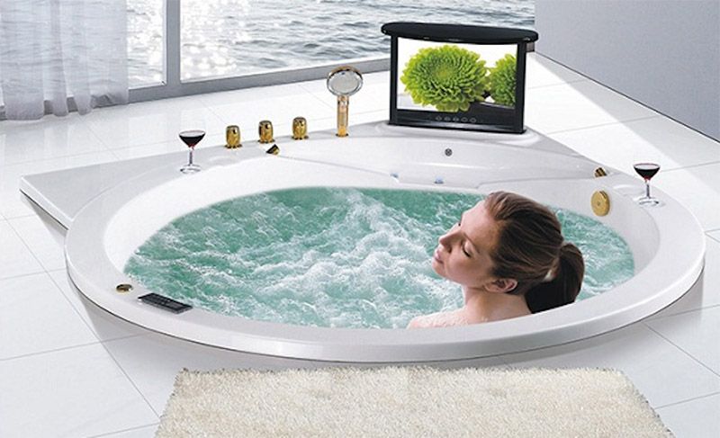 Bồn tắm sục đang ngày càng được ưa chuộng