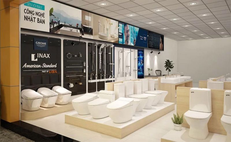 Cửa hàng thiết bị vệ sinh quận Tây Hồ uy tín và chất lượng