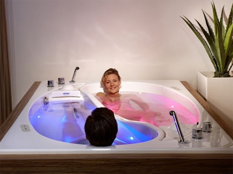 Kích thước của bồn tắm nằm 2 người