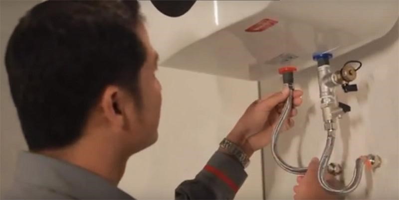 Kiểm tra lại hoạt động của bình nóng lạnh