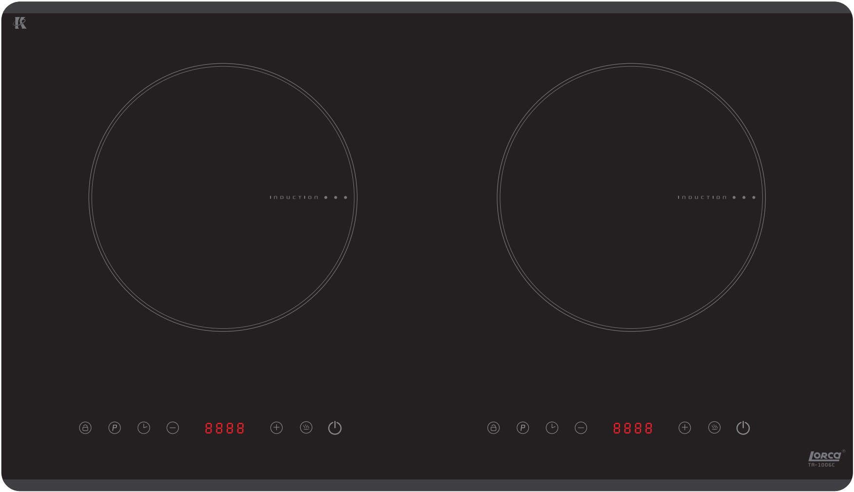 Bếp từ đôi Lorca TA 1006C