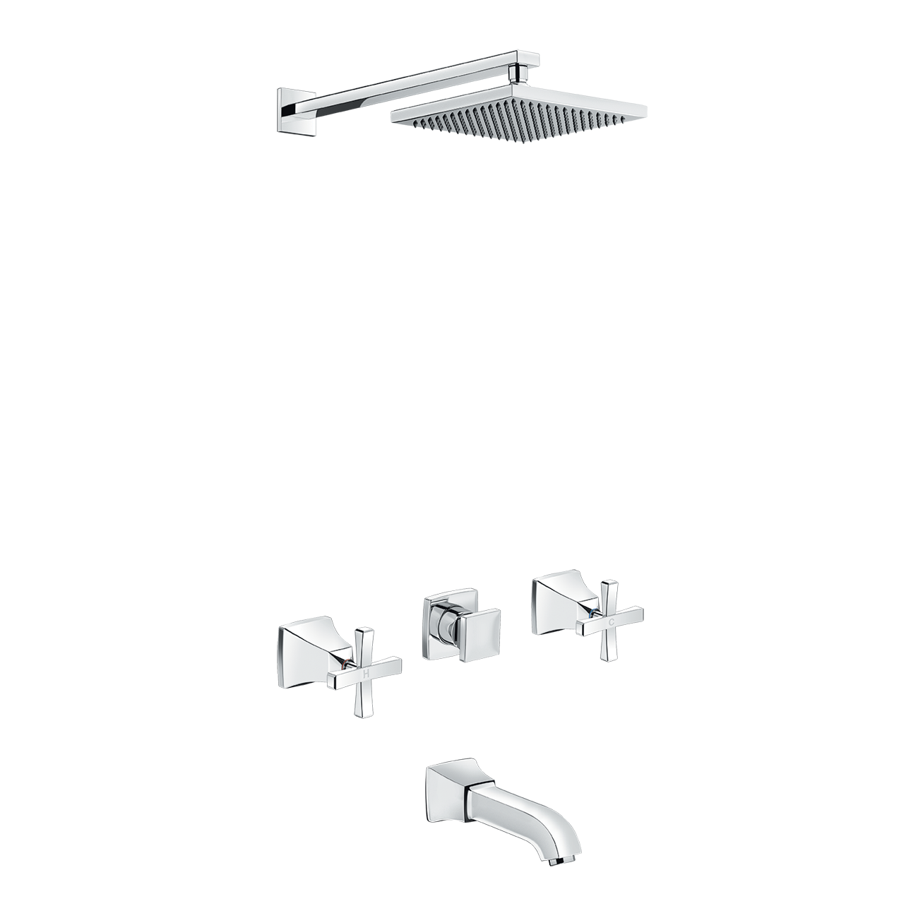 Sen tắm âm tường Inax BFV-81SEW