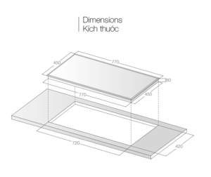 Bếp từ Lorca LCI 829