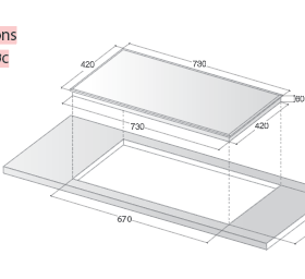 Bếp từ đôi Lorca LCI 888S