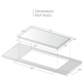 Bếp từ đôi Lorca LCI-918