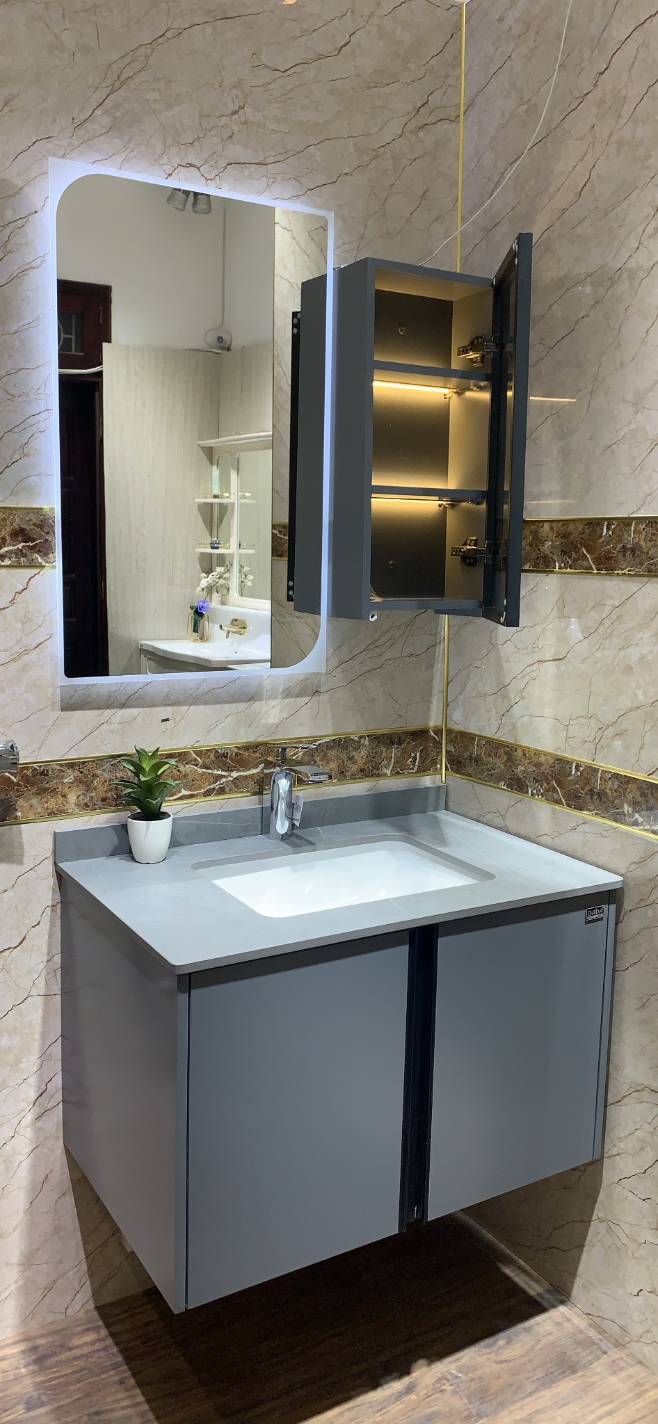 Tủ chậu Lavabo PVC AM801