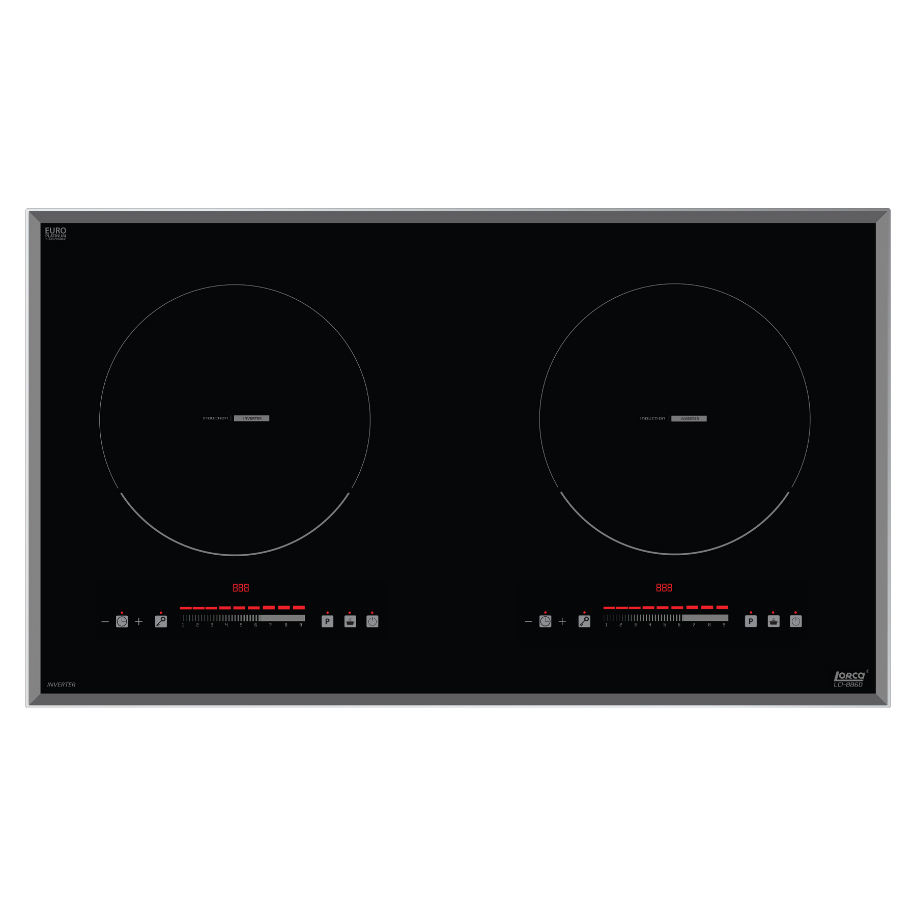 Bếp từ đôi Lorca LCI 886D 2022