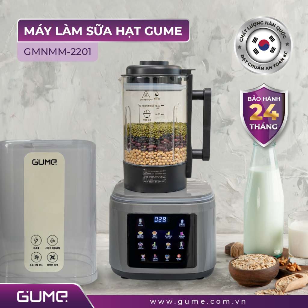 Máy làm sữa hạt GUME GMNMM-2201