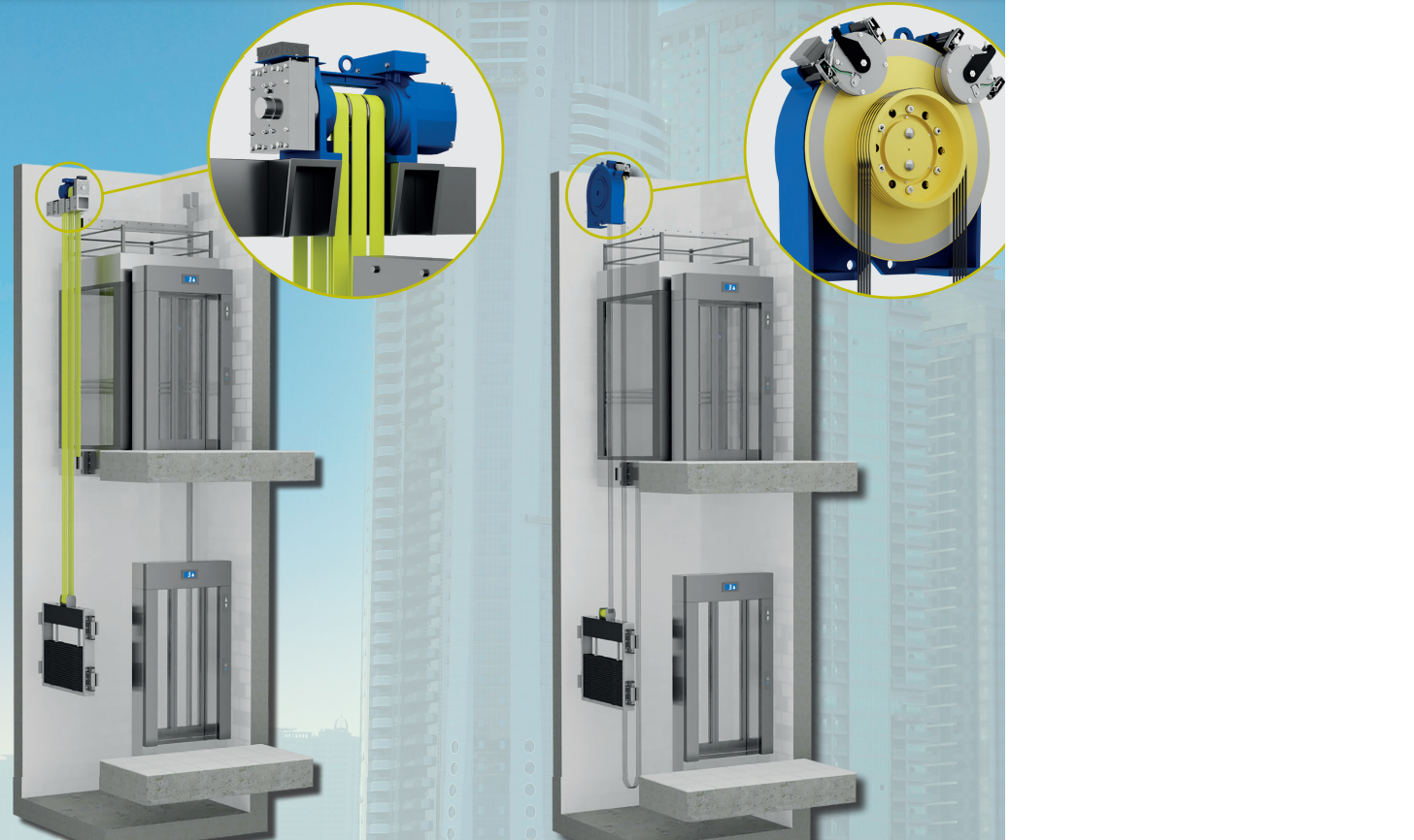 ỨNG DỤNG ENCODER TRONG THANG MÁY