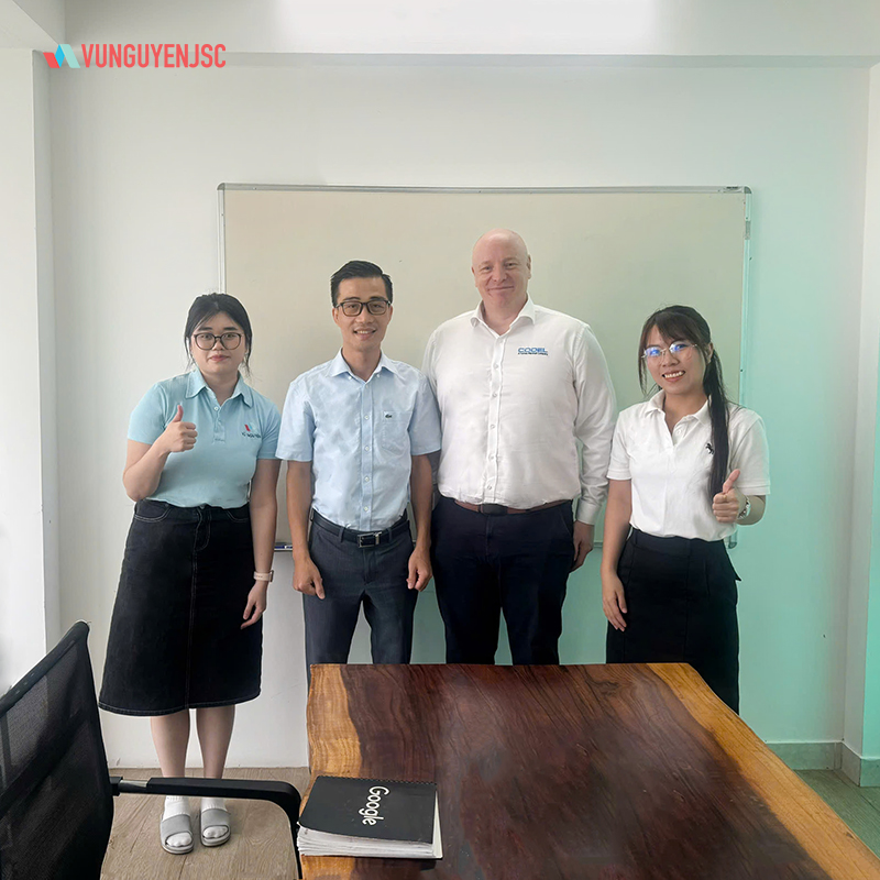 Vũ Nguyên JSC tiếp đón Giám đốc Kinh doanh CODEL International