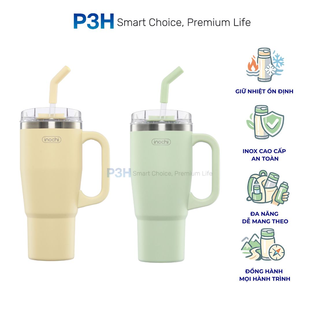 Bình Giữ Nhiệt Inochi Fuji Wander – Đồng Hành Bền Bỉ Cho Mọi Hành Trình P3H