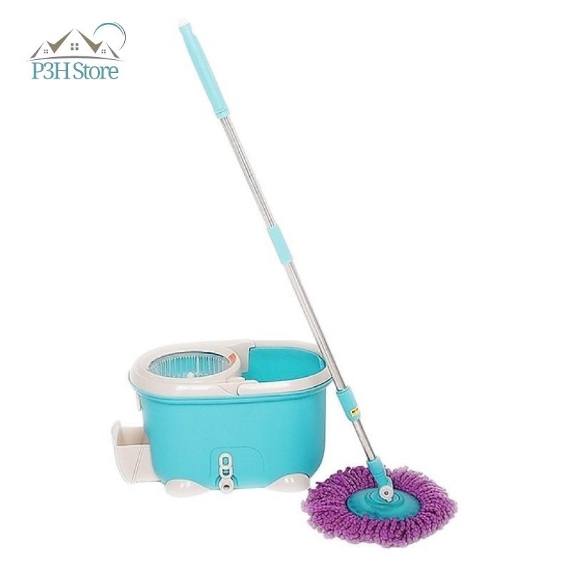 Bộ Lau Nhà 360 Độ Lock&Lock màu xanh dương MOP-Q2-1