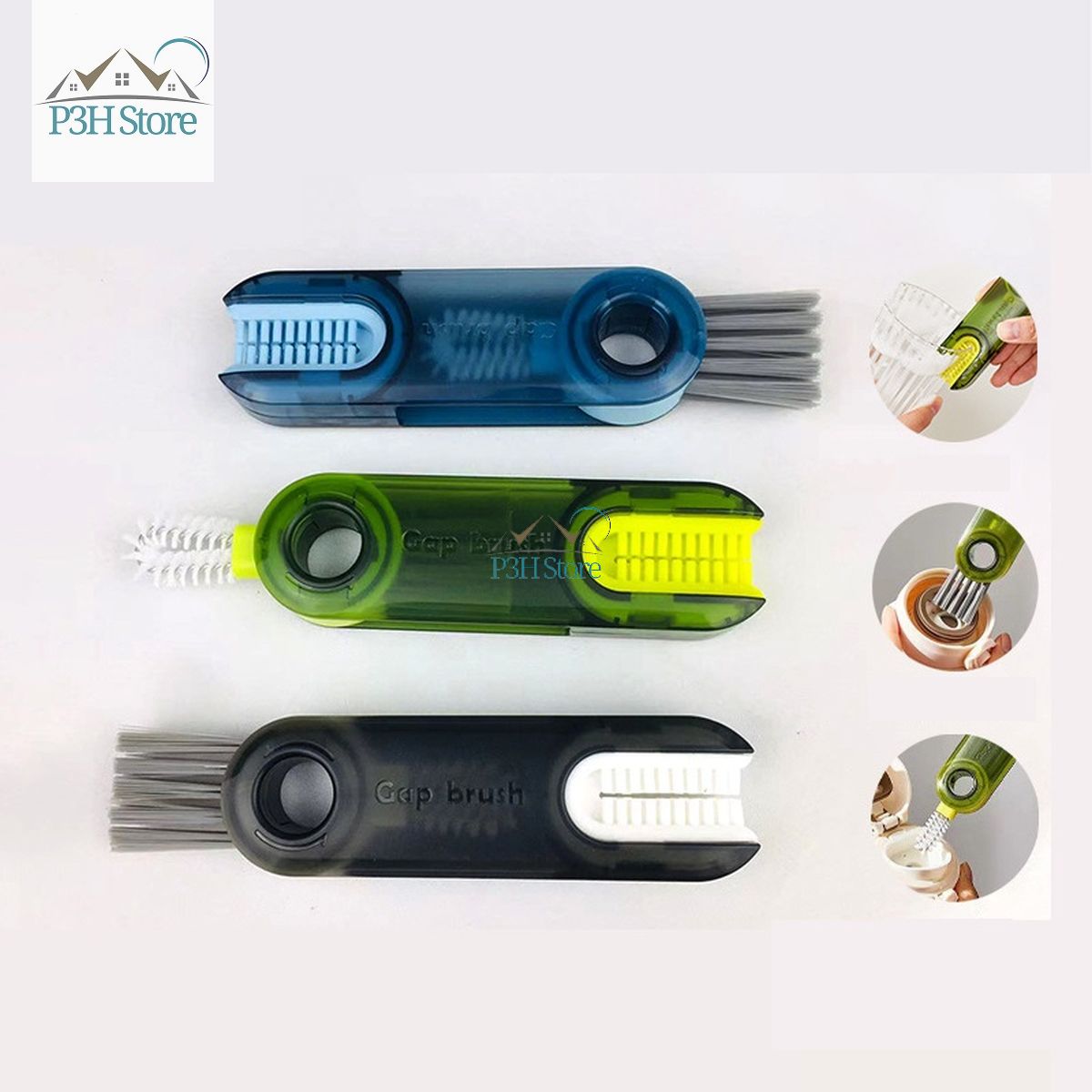 Dụng cụ cọ rửa bình giữ nhiệt bình nước và vệ sinh các khe hẹp PK06 p3hstore