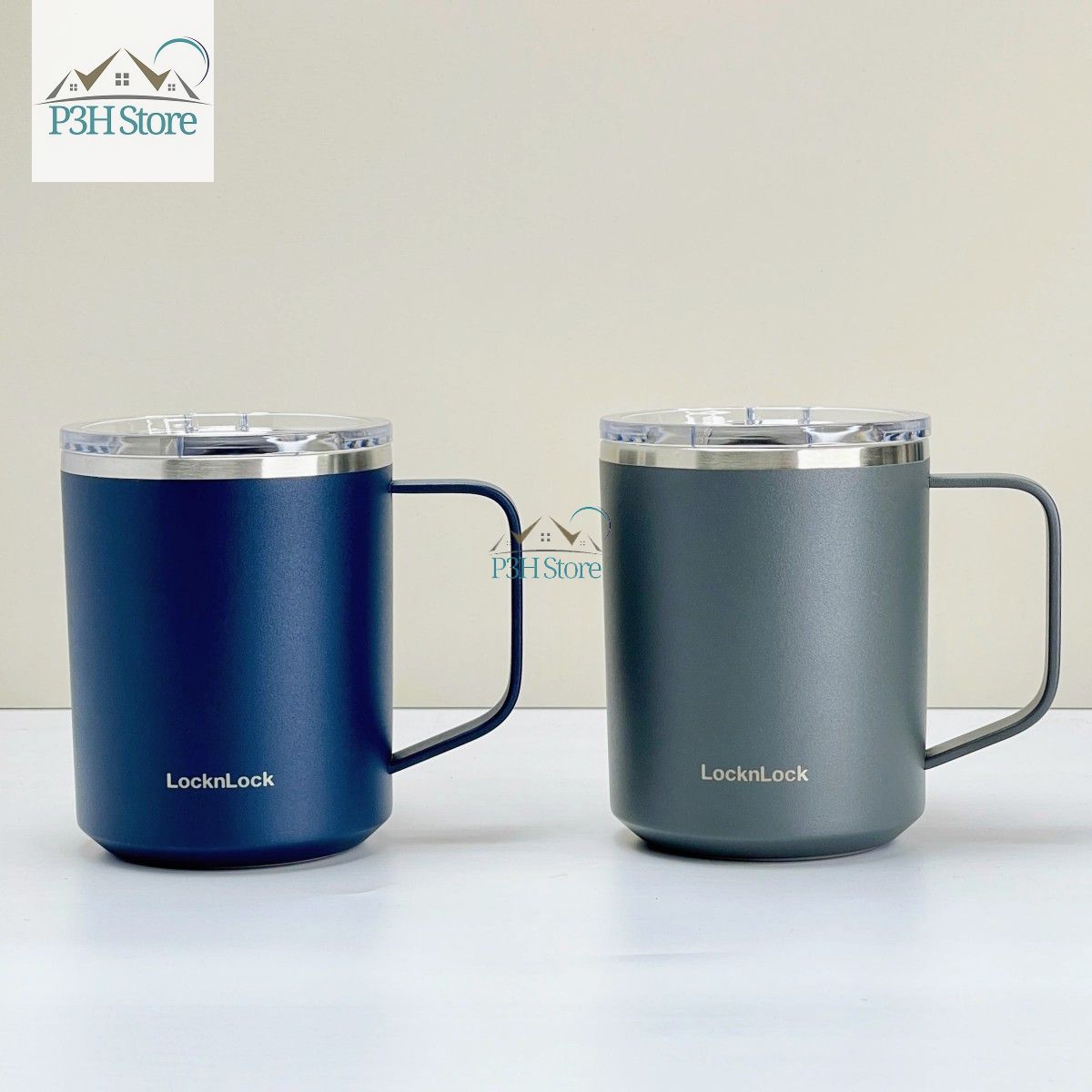 Ly giữ nhiệt LocknLock Bell Tumbler 380ml nắp trượt LHC4319 P3H Store