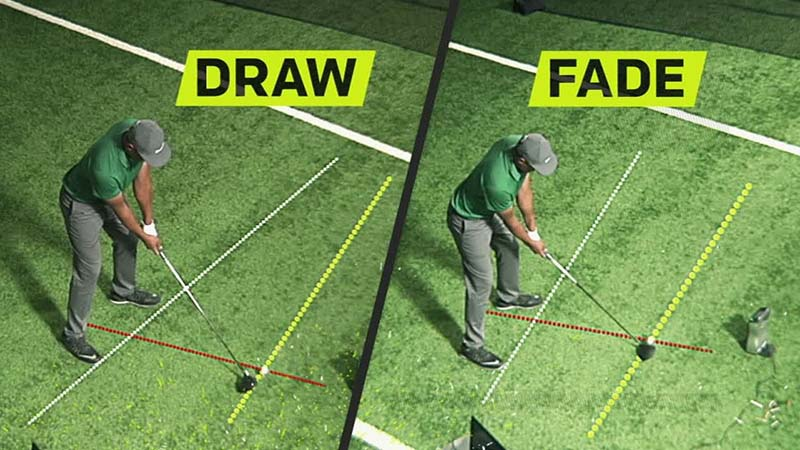 Sự khác nhau cơ bản của Fade golf và Draw golf