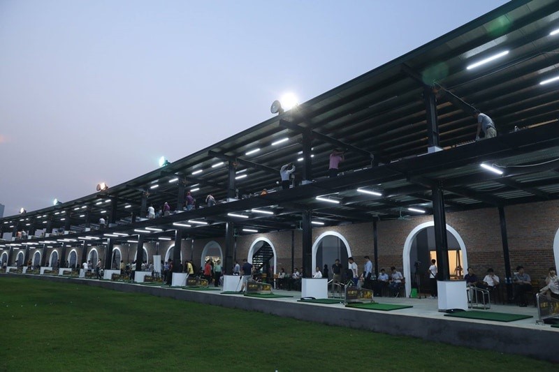 Hình ảnh sân tập golf Thanh Hà