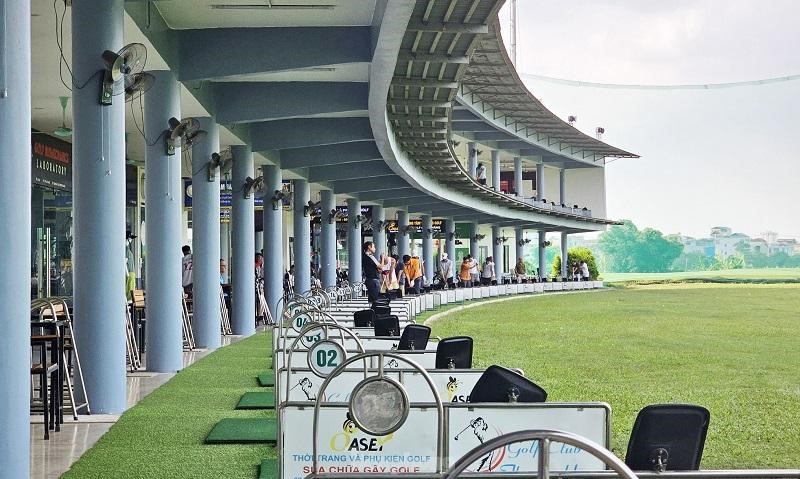 Dịch vụ tiện ích tại sân tập golf Thanh Hà